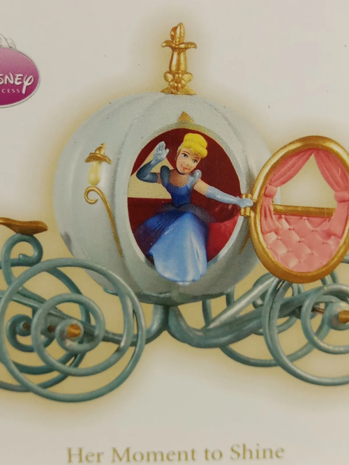 Елочная игрушка Золушка в карете